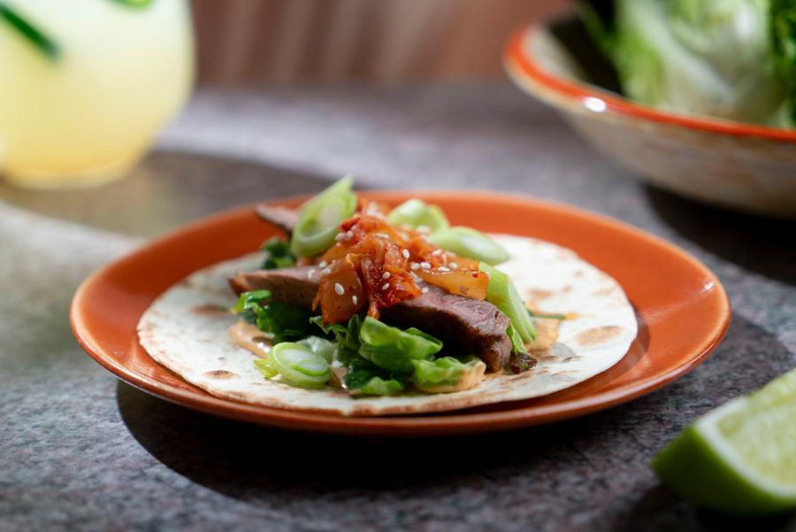 Koreanska tacos