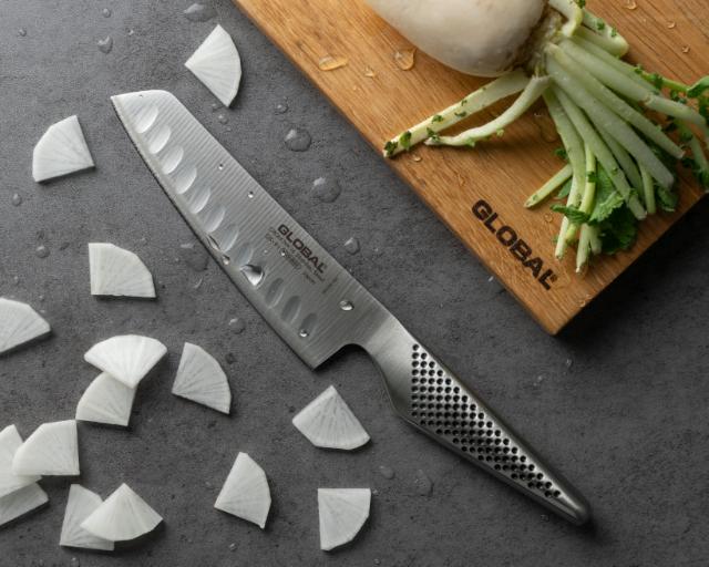 Grönsakshacka 14 cm olivslipad