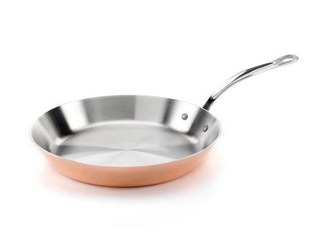Stekpanna i koppar 28 cm