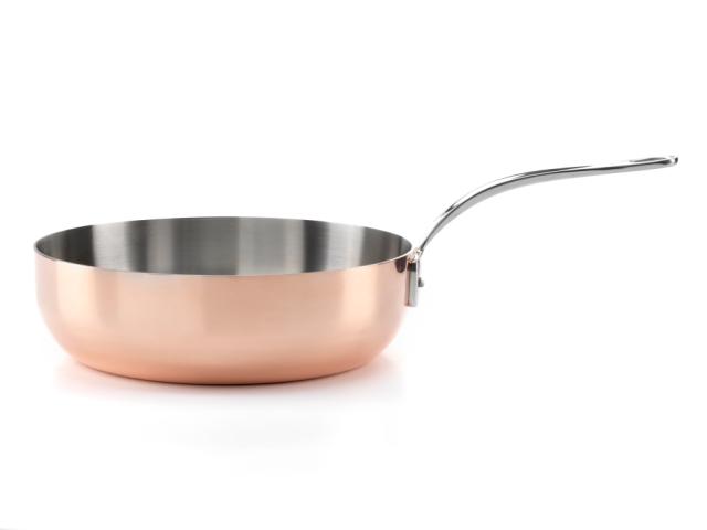 Sauteuse i koppar 1 l