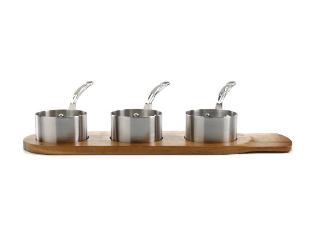 Minikastrullset i 3 delar 9 cm