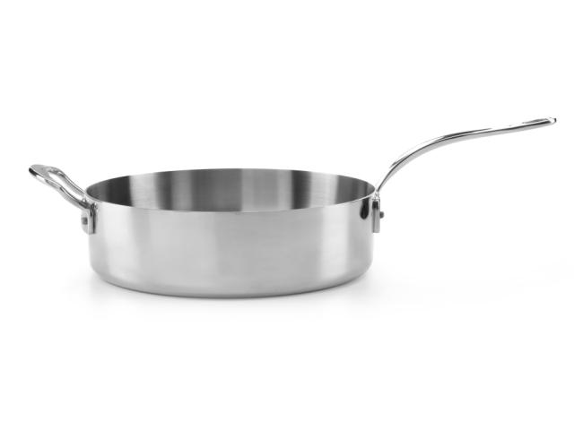 Traktörpanna med lock 26 cm
