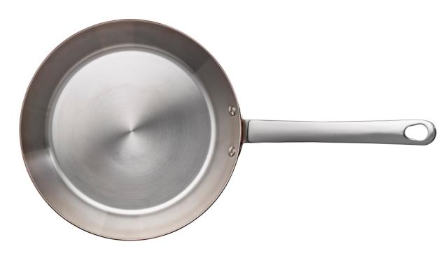 Stekpanna i koppar 26 cm för induktion