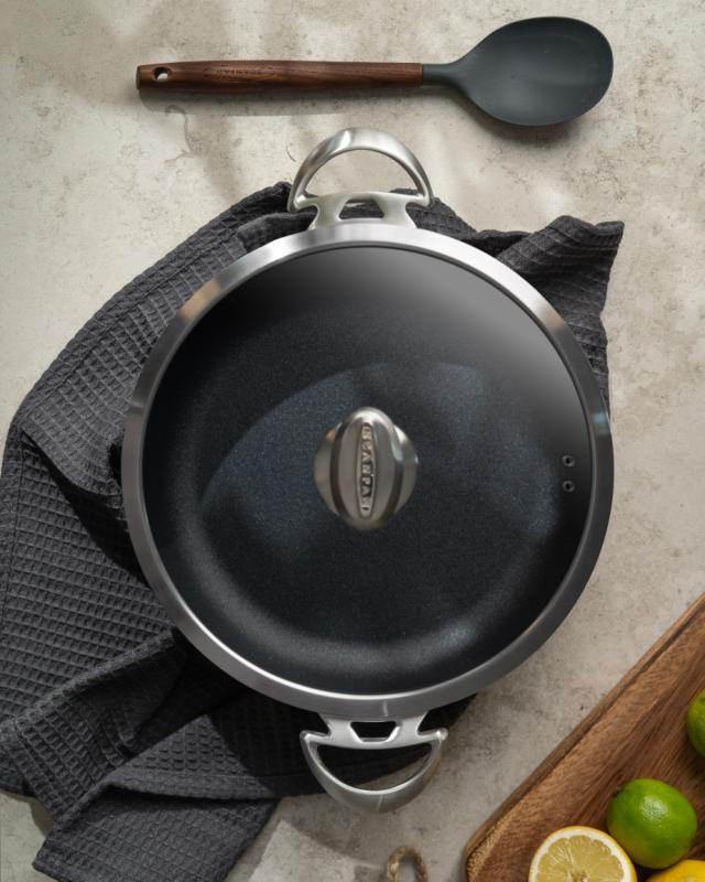 Serveringspanna med lock 28 cm