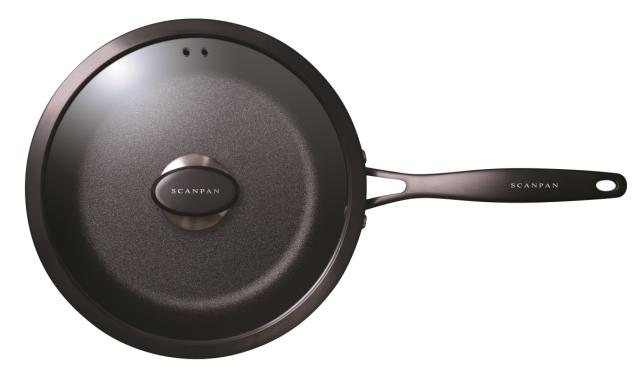 Traktörpanna med lock 26 cm djup