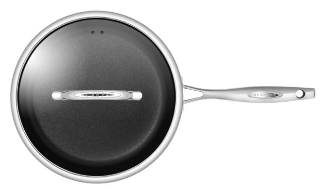 Traktörpanna med lock 28 cm