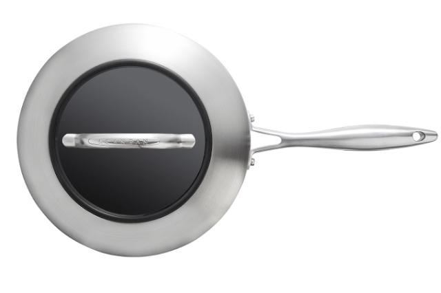 Traktörpanna med lock 26 cm djup