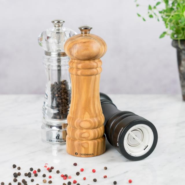 Saltkvarn i gjutjärnsimitation 18 cm