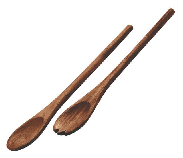 Salladsbestick akacia 35 cm